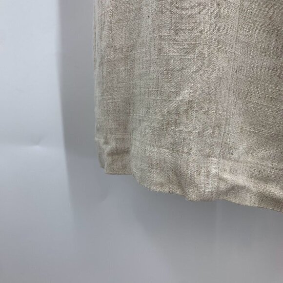 Topshop Women's Spaghettis Strap Linen Bland Full Button Front Dress Size 2 NWT - Picture 5 of 12